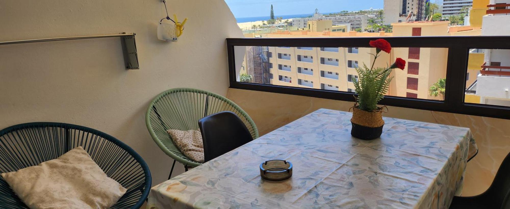 Playa Del Ingles. Apartamento Al Lado Del Oceano Сан-Бартоломе Экстерьер фото